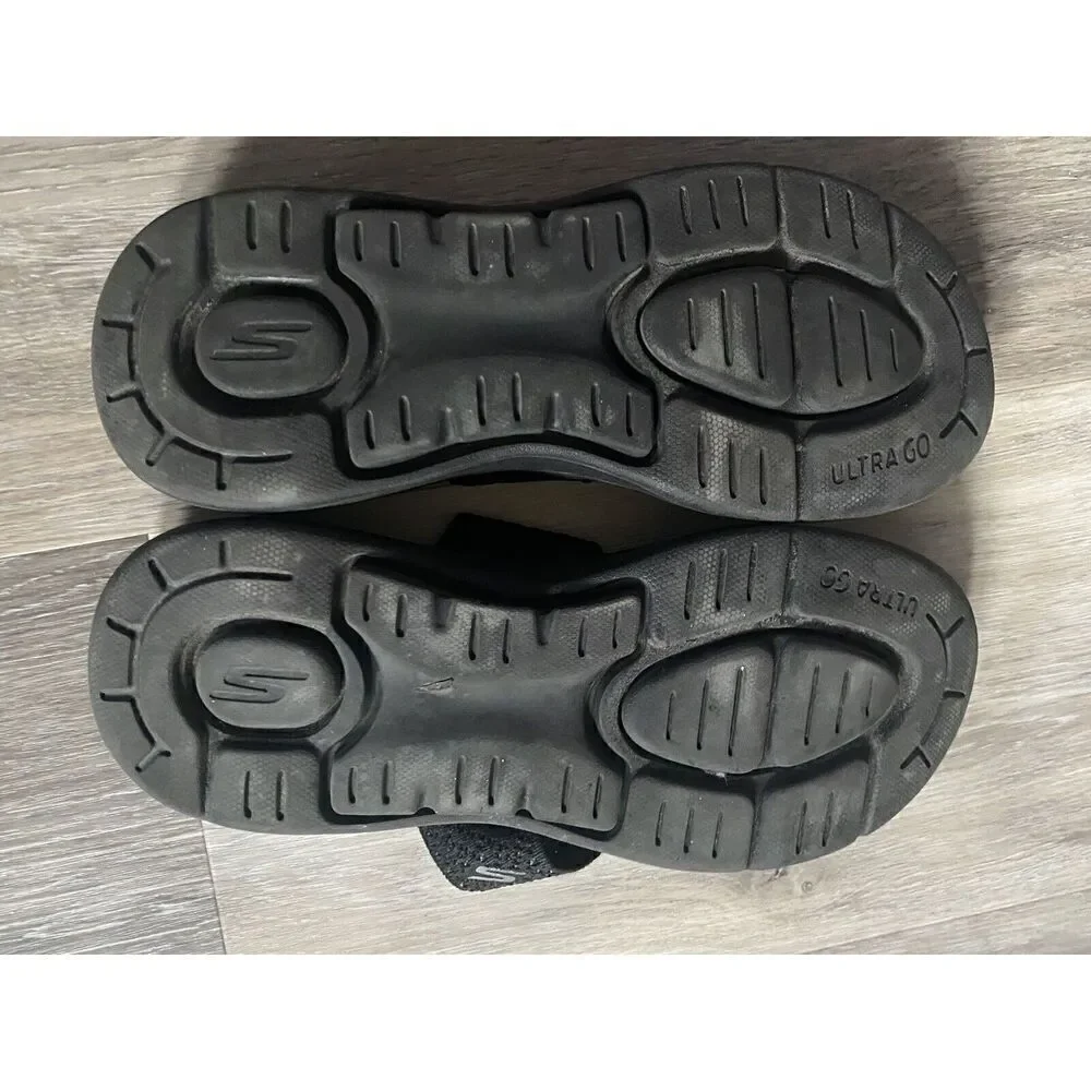 *Skechers Women's GOwalk Smart Riviera Sandals Black Size US 9 #140055